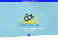 yoga-begegnungsstaette.de Webseite Vorschau