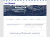 zana.de Webseite Vorschau