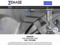 zemase.de Webseite Vorschau