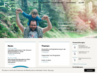 fachverbandsucht.ch Webseite Vorschau