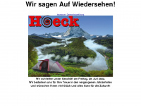hoeckgmbh.de Webseite Vorschau