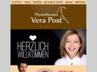physiotherapie-vera-post.de Webseite Vorschau