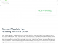 haus-petersberg.de Webseite Vorschau
