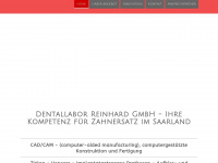 dentallabor-reinhard.de Webseite Vorschau