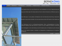 architekt-bernd-koenig.de Webseite Vorschau