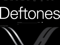 deftones.com Webseite Vorschau
