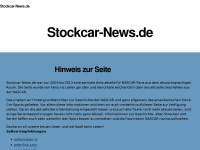 stockcar-news.de Webseite Vorschau