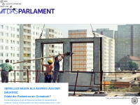 das-parlament.de Webseite Vorschau