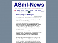 asml.de Webseite Vorschau