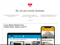 lovelysystems.com Webseite Vorschau