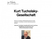 tucholsky-gesellschaft.de Webseite Vorschau