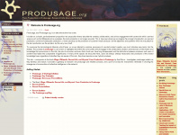 produsage.org Webseite Vorschau