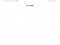 all-need.com Webseite Vorschau