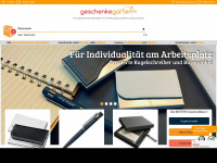 geschenkegarten.com Webseite Vorschau