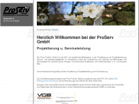 proserv-gmbh.com Webseite Vorschau