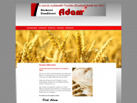 baeckerei-adam.de Webseite Vorschau