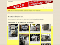 baeckereimaschinen-rauch.de Webseite Vorschau