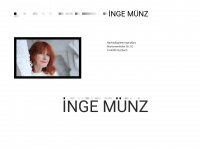 inge-muenz.de Webseite Vorschau
