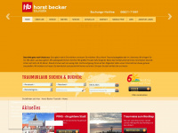 becker-touristik.de Webseite Vorschau