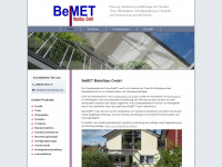 bemet-metallbau.de Webseite Vorschau