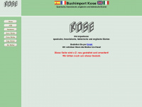 buchimport-kose.de Webseite Vorschau