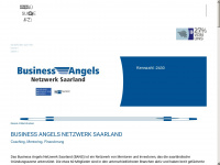 business-angels-saarland.de Webseite Vorschau