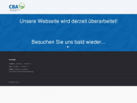 cba-analytik.de Webseite Vorschau