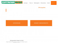 container-ritz.de Webseite Vorschau
