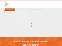 dachdecker-krammes.de Webseite Vorschau