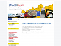 dbwerbung.de Webseite Vorschau