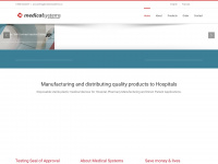 medicalsystems.ca Webseite Vorschau