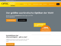 opticland-die-brille.de Webseite Vorschau