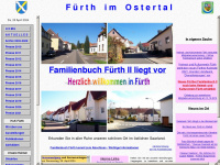 fuerth-saar.de Webseite Vorschau