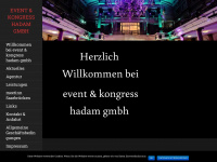 event-hadam.de Webseite Vorschau