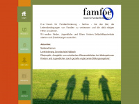 famfoe.de Webseite Vorschau
