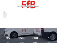 ffb-fahrdienst.de Webseite Vorschau