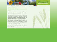 floral-duenger.de Webseite Vorschau