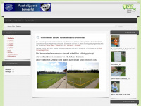 fussballjugend-bohnental.de Webseite Vorschau