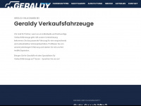 geraldy-verkaufsmobile.de Webseite Vorschau