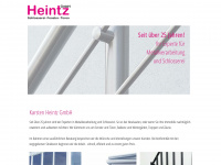heintz-gmbh.de Webseite Vorschau