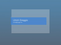 greggio.de Webseite Vorschau