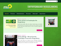 gruene-riegelsberg.de Webseite Vorschau
