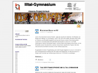 illtal-gymnasium.de Webseite Vorschau
