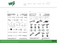 hft-fasteners.ch Webseite Vorschau