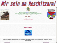 reschitz.de Webseite Vorschau