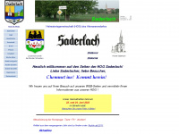 saderlach.de Webseite Vorschau