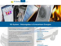 se-system.de Webseite Vorschau