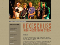 hexeschuss.de Webseite Vorschau