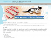 howatech.com Webseite Vorschau