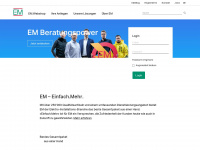 elektro-material.ch Webseite Vorschau